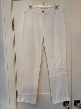 Loup White denim Straight-Leg trouser Jeans Sz xs